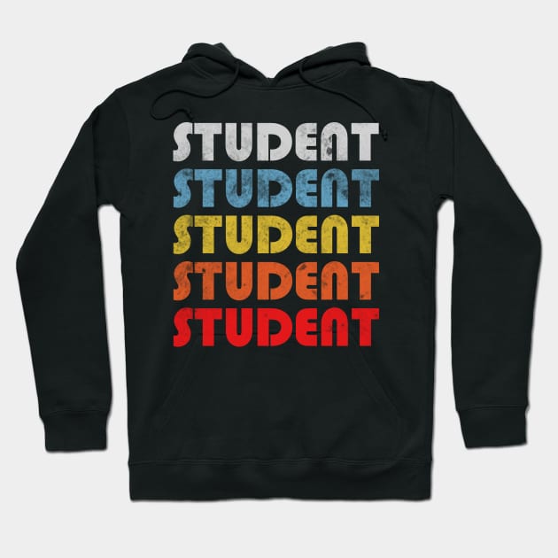 Student gift retro design. Perfect present for mom dad friend him or her Hoodie by SerenityByAlex
